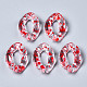 Transparent Spray Paint Acrylic Linking Rings&nbsp;X-TACR-Q276-001D-1