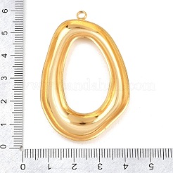 Hollow 304 Stainless Steel Big Pendants&nbsp;STAS-K322-17G