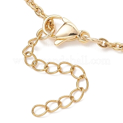 304 Stainless Steel Cable Chain Bracelet Making&nbsp;AJEW-JB01474