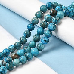 Natural Dyed White Jade Beads Strands&nbsp;G-M402-C04-02