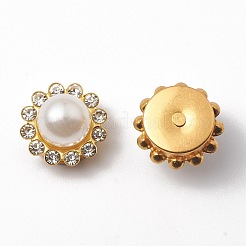 Flower Sew on Rhinestone&nbsp;DIY-B063-01G
