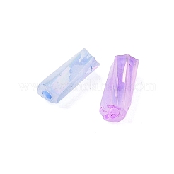 370Pcs 10G Glass Twist Bugle Beads&nbsp;GLAA-V001-03