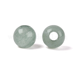 天然石グリーンアベンチュリンビーズ  スムーズなラウンド  8~8.5x7~8mm  穴：3mm&nbsp;G-Q602-08A-06