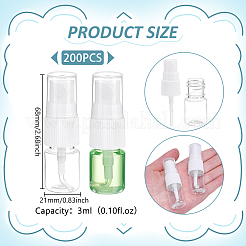 PET Empty Refillable Spray Bottle&nbsp;CON-WH0089-218