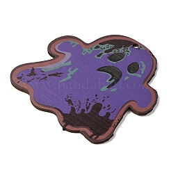 Halloween Printed Wooden Big Pendants&nbsp;LS-WOOD-I016-01I