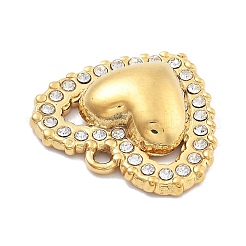 304 Stainless Steel Rhinestone Pendants&nbsp;STAS-R155-035A-G