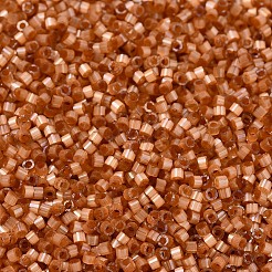MIYUKIデリカビーズ  シリンダー  日本製シードビーズ  11/0  （db1804)染色トパーズシルクサテン  1.3x1.6mm  穴：0.8mm  約10000個/袋  50 G /袋&nbsp;SEED-X0054-DB1804