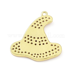 Rack Plating Brass Cubic Zirconia Pendants&nbsp;KK-D031-07G-02