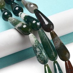 Natural Indian Agate Beads Strands&nbsp;G-P528-H06-01