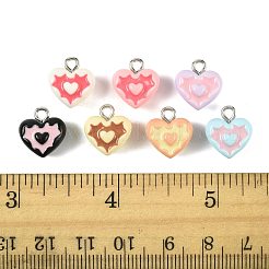 30Pcs Opaque Resin Charms&nbsp;RESI-FS0002-38