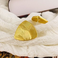Brass & Alloy Stud Earrings&nbsp;FS-WG70B78-01