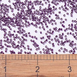 MIYUKIデリカビーズ  シリンダー  日本製シードビーズ  11/0  （db0463)亜鉛メッキダークマゼンタ  1.3x1.6mm  穴：0.8mm  約2000個/10g&nbsp;X-SEED-J020-DB0463