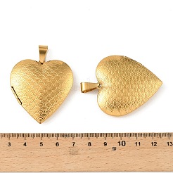316 Stainless Steel Locket Pendants&nbsp;STAS-K321-27G