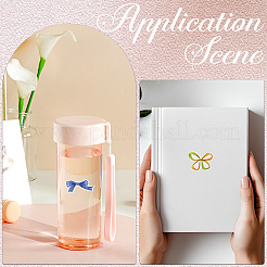 4 Sets PVC Plastic Decorative Sticker Labels&nbsp;DIY-SP0005-31A