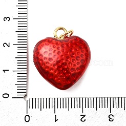 Brass Enamel Pendants&nbsp;KK-P303-13B-G