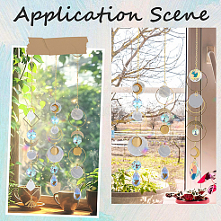 DIY Shell Hanging Suncatcher Making Kits&nbsp;DIY-SC0030-70