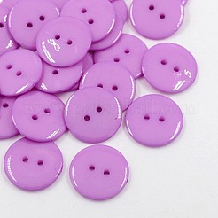 Acrylic Sewing Buttons&nbsp;X-BUTT-E084-C-M