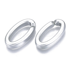 Opaque Spray Painted Acrylic Linking Rings&nbsp;OACR-S021-21A-B02