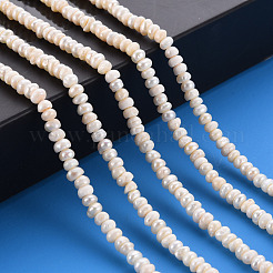 Natural Cultured Freshwater Pearl Beads Strands&nbsp;X-PEAR-N010-005