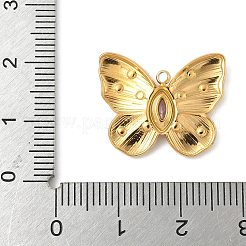 304 Stainless Steel Pendants&nbsp;STAS-F319-06G-03