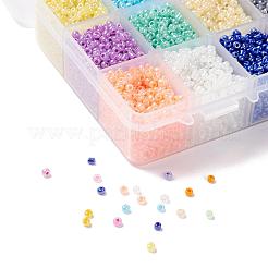 15 Colors Glass Seed Beads&nbsp;SEED-JP0007-02