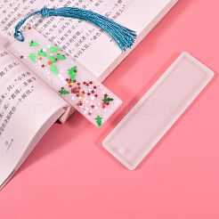 シリコンモールド  レジン型  UVレジン用  エポキシ樹脂ジュエリー作り  ブックマーク  ホワイト  9.5x2.9cm&nbsp;DIY-L021-14A