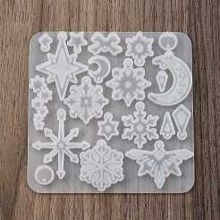 Snowflake Series DIY Silicone Ornaments Pendant Molds&nbsp;SIMO-R012-03B