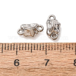 304 Stainless Steel Connector Charms&nbsp;STAS-N124-49P