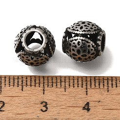304 Stainless Steel European Beads&nbsp;STAS-D191-07A-AS