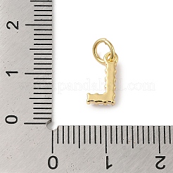 Rack Plating Brass with ABS Plastic Imitation Pearl Charms&nbsp;KK-B092-30L-G