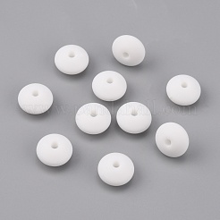 Food Grade Eco-Friendly Silicone Abacus Beads&nbsp;SIL-WH0008-14I