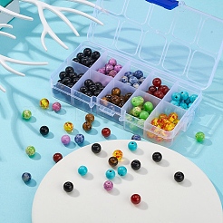 180Pcs 7 Style Natural & Synthetic Gemstone Beads&nbsp;G-YW0001-13