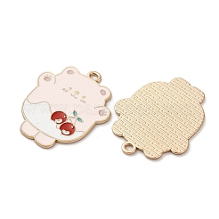 Alloy Enamel Pendants&nbsp;LS-STAS-I354-02KCG-04