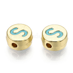 Alloy Enamel Beads&nbsp;ENAM-S122-029S-A-RS