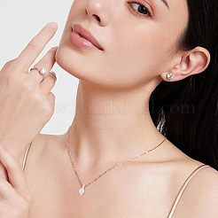 真鍮製ピンチベイル40個  ペンダント作り用の接着剤付きフラットパッドベイル  銀  16x6.5x1.5mm  穴：3x2mm&nbsp;KK-FH0003-67