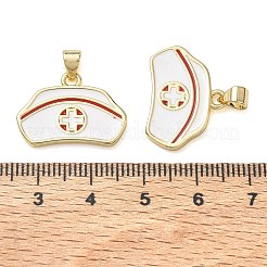 Brass Pendants&nbsp;KK-CBA5585-07G