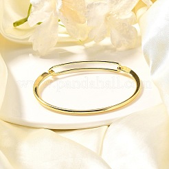 Brass Bangles&nbsp;BJEW-K153-02G