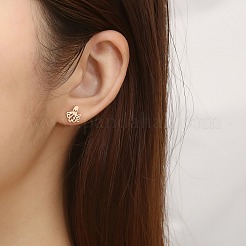 304 Stainless Steel Stud Earrings for Women&nbsp;VB4414-2
