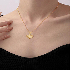 4Pcs 2 Styles 304 Stainless Steel Textured Pendants&nbsp;STAS-LP0004-44