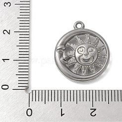 304 Stainless Steel Pendants&nbsp;STAS-L277-02A-P
