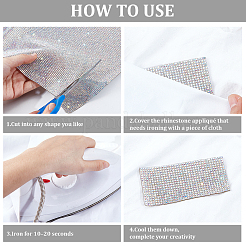 Glitter Resin Hotfix Rhinestone&nbsp;DIY-GF0013-51C