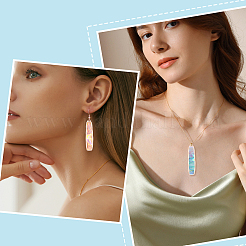 20Pcs Alloy Open Back Bezel Big Pendants&nbsp;FIND-CA0008-87RG