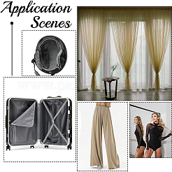95% Polyester & 5% Spandex Mesh Fabrics&nbsp;DIY-WH20050-03B
