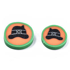 Handmade Polymer Clay Cabochons&nbsp;CLAY-T016-34
