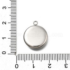 304 Stainless Steel Pave Natural Paua Shell Pendants&nbsp;STAS-Z125-01E-P