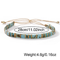 Bohemian Glass Seed Bead Stretch Bracelets for Women&nbsp;VC8065-2