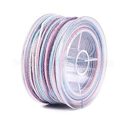 27M Segment Dyed Round Polyester Twisted Cords&nbsp;OCOR-N009-02A-08