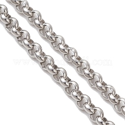 3Pcs 3 Styles 304 Stainless Steel Rolo Chain Slider Bracelet Making&nbsp;AJEW-JB01503