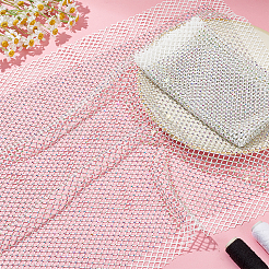 Iron on Polyester Mesh Ornament Accessories&nbsp;DIY-MA0003-30A