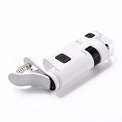 ABS Plastic LED Cell Phone Microscope Magnifier&nbsp;AJEW-M032-02P